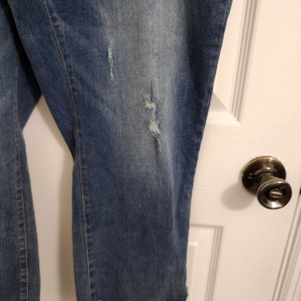 Nicole Miller New York SOHO High Rise Skinny Crop Jeans 18W NWT - Picture 12 of 16